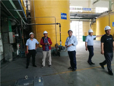 印度尼西亞客戶前往我陜西瑞凱環(huán)保公司考察陜西湍流電積項(xiàng)目